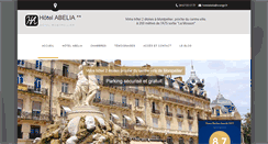 Desktop Screenshot of montpellier-hotel-abelia.com